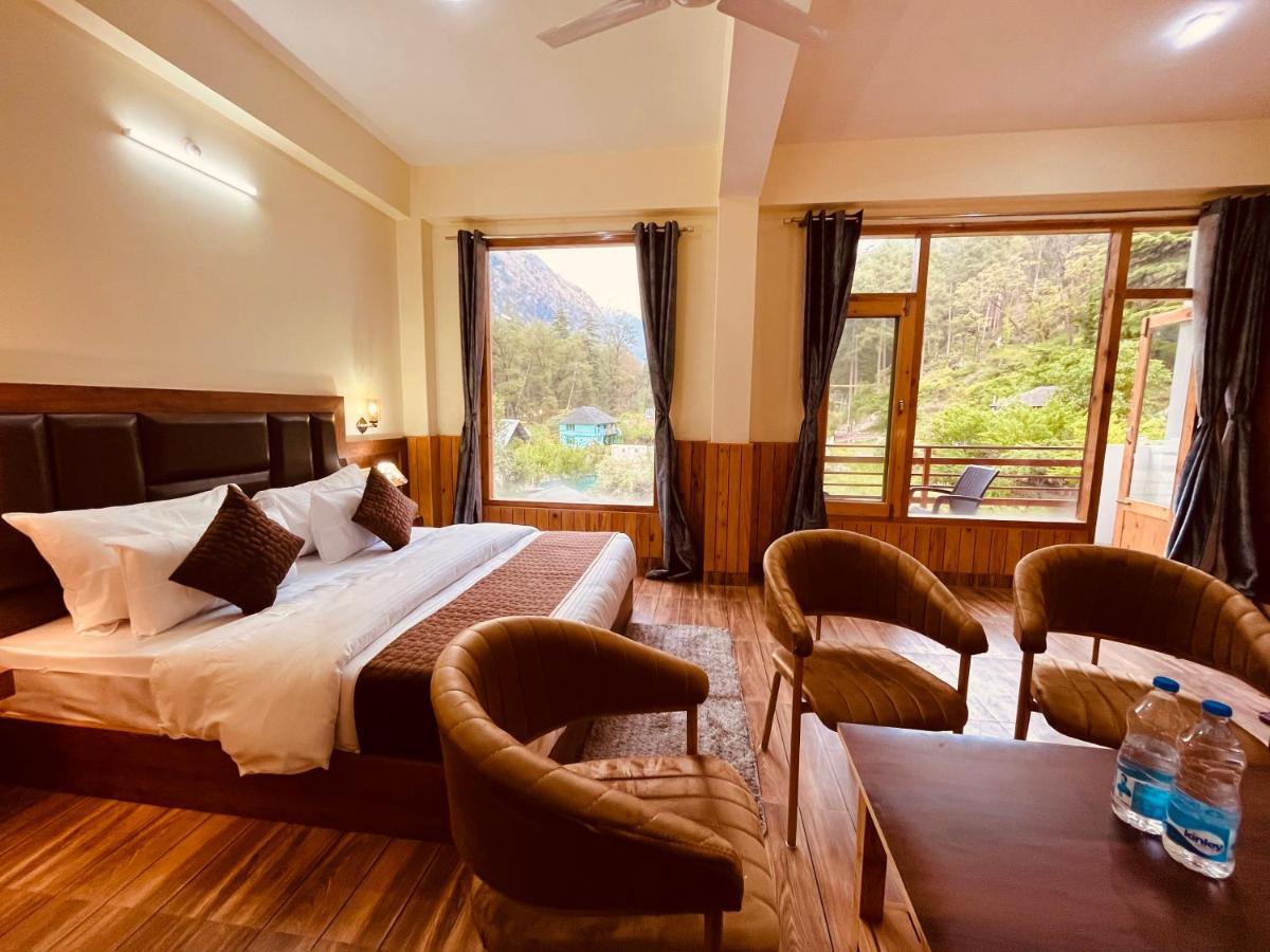 Hotel Winterline, Kasol Bagian luar foto