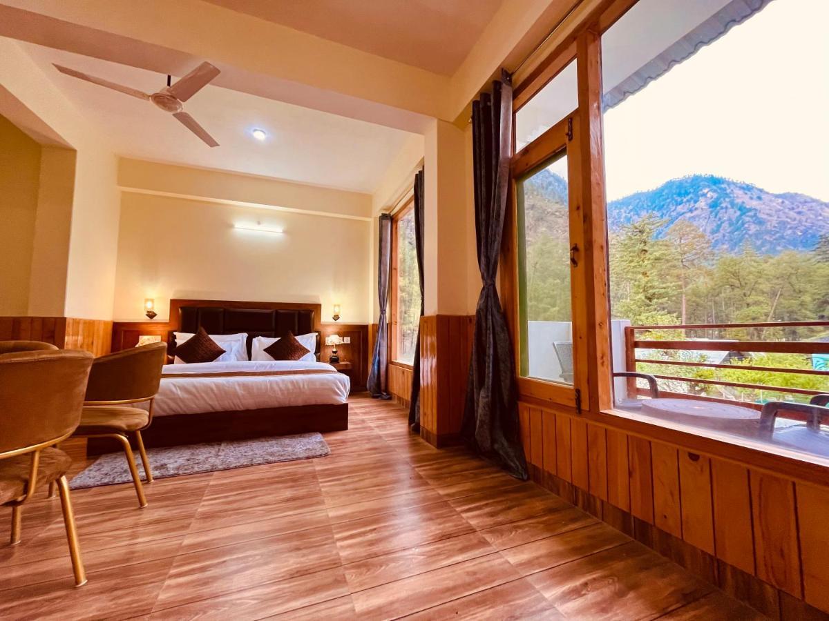 Hotel Winterline, Kasol Bagian luar foto